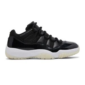 Air Jordan 11 Retro Low 72-10 Men’s Size 14 AV2187 001 Black Gym Red White Sail